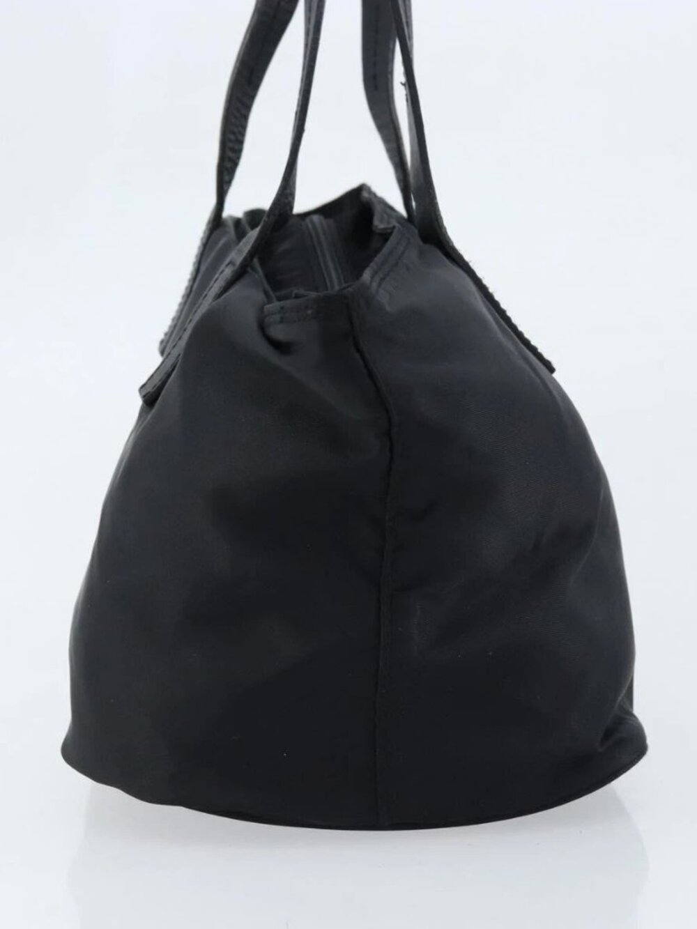 PRADA Hand Bag Nylon Black Silver Auth bs33442 - Picture 6 of 16